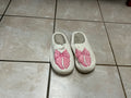 Pink Bow Cozy Slippers